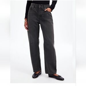 Madewell Women's (VIRAL!) Darted BARREL LEG Jeans